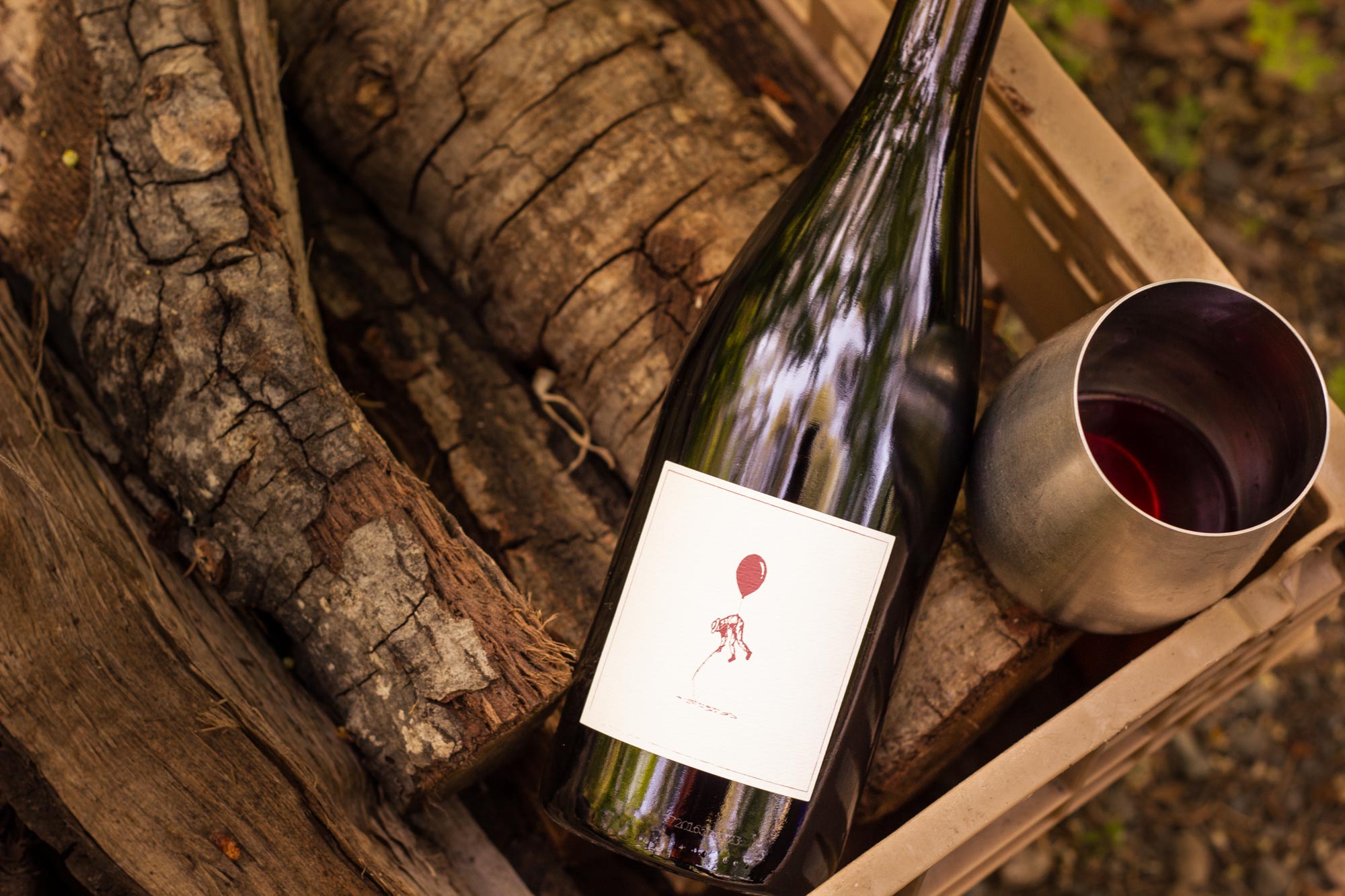 Nature Boy wine bottle